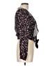 SELF E 100% Rayon Black Long Sleeve Blouse Size L - photo 4