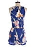 Minkpink Floral Blue Romper Size XS - photo 2