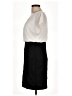 En Focus Solid Ivory Black Cocktail Dress Size 10 (petite) - photo 5