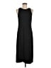 Athleta Solid Black Casual Dress Size M (petite) - photo 1