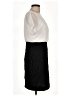 En Focus Solid Ivory Black Cocktail Dress Size 10 (petite) - photo 4