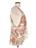 Desigual 100% Polyester Ivory Sleeveless Blouse Size L - photo 4