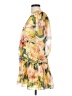 Alexis 100% Polyester Floral Yellow Casual Dress Size S - photo 5