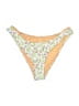 J.Crew Floral Yellow Swimsuit Bottoms Size M - photo 1