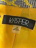 Kasper Print Yellow Blazer Size 10 - photo 6