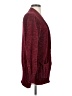 Seven7 100% Polyester Burgundy Cardigan Size S - photo 4