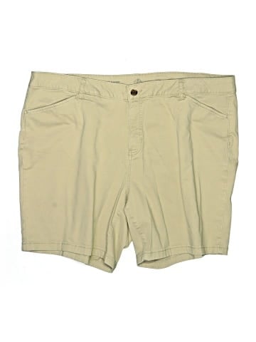 St. John's Bay Khaki Shorts (view 1)