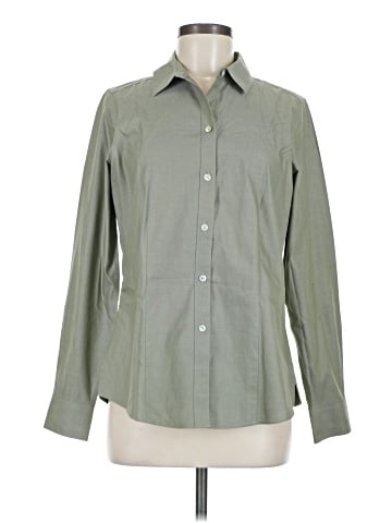 Foxcroft Long Sleeve Button-Down Shirt (view 1)