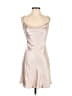 Speechless Metallic Tan Cocktail Dress Size L - photo 1