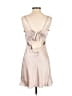 Speechless Metallic Tan Cocktail Dress Size L - photo 2