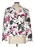 Style&Co Print White Jacket Size 10 - photo 1