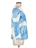 Vineyard Vines Blue 3/4 Sleeve Blouse Size L - photo 4