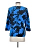 Zenergy by Chico's 100% Polyester Blue 3/4 Sleeve Top Size Sm Petite (0) - photo 2