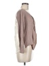 Love Squared 100% Rayon Tan Long Sleeve Blouse Size M - photo 4