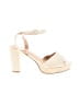 Journee Collection Ivory Heels Size 9 1/2 - photo 1