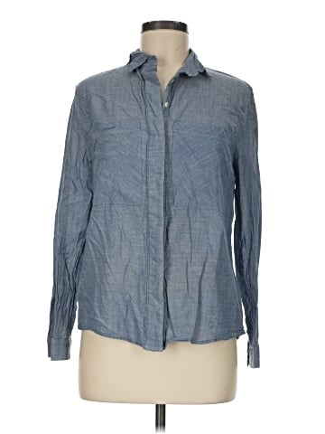 Heidi Merrick Long Sleeve Button-Down Shirt (view 1)