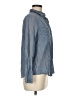 Heidi Merrick Blue Long Sleeve Button-Down Shirt Size 6 - photo 4