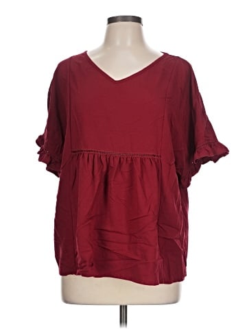Dokotoo Short Sleeve Blouse (view 1)