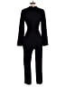 BCBGeneration 100% Polyester Black Jumpsuit Size 4 - photo 2