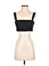 3.1 Phillip Lim 100% Polyester Solid Black Tube Top Size S - photo 1