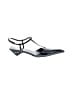 Prada Graphic Black Patent Leather Slingback Pumps Size EU 38 - photo 1
