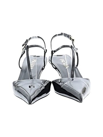Prada Patent Leather Slingback Pumps (view 2)