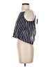Ellelauri 100% Linen Blue Sleeveless Blouse Size XS - photo 5