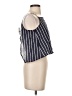 Ellelauri 100% Linen Blue Sleeveless Blouse Size XS - photo 4