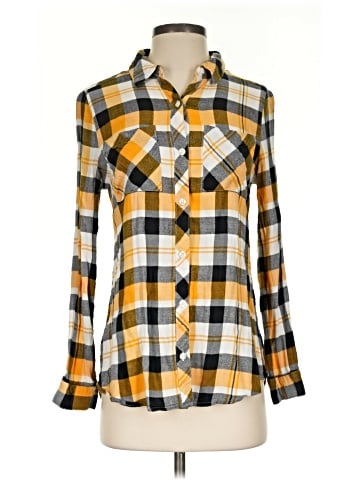 Relativity Long Sleeve Button-Down Shirt (view 1)