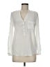 Zara Basic White Long Sleeve Blouse Size M - photo 1