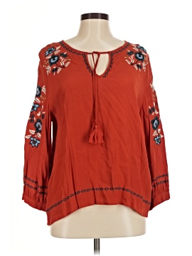 Garnet Hill 3/4 Sleeve Blouse