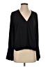 Veronica M. Black Long Sleeve Blouse Size S - photo 1