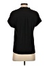 OAK + FORT Black Short Sleeve Blouse Size XS - photo 2