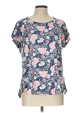 Bobeau Short Sleeve Blouse (view 1)