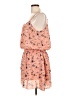 Ariat 100% Polyester Floral Orange Casual Dress Size L - photo 5