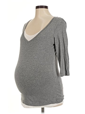 Gap - Maternity 3/4 Sleeve T-Shirt (view 1)