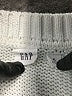 Gap 100% Cotton White Pullover Sweater Size XL - photo 7