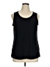 PREMISE Black Sleeveless Top Size 0X - photo 1