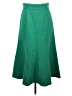 Ann Taylor Solid Green Formal Skirt Size 4 - photo 1
