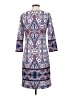 Cremieux Paisley Multi Color Blue Casual Dress Size S - photo 2