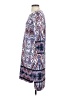 Cremieux Paisley Multi Color Blue Casual Dress Size S - photo 5