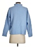 Ann Taylor Solid Blue Turtleneck Sweater Size S - photo 2