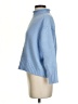 Ann Taylor Solid Blue Turtleneck Sweater Size S - photo 5