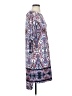 Cremieux Paisley Multi Color Blue Casual Dress Size S - photo 4