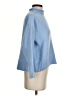Ann Taylor Solid Blue Turtleneck Sweater Size S - photo 4