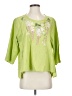 Unbranded Green 3/4 Sleeve Blouse Size 5 - photo 1