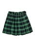 Unbranded 100% Polyester Plaid Green Skort Size 4 - 6 - photo 2