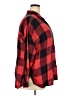 Old Navy 100% Cotton Plaid Red Long Sleeve Button-Down Shirt Size XXL - photo 4
