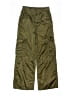 H&M 100% Polyester Green Cargo Pants Size 14 - photo 1