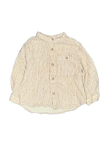 Zara Long Sleeve Button-Down Shirt (view 1)